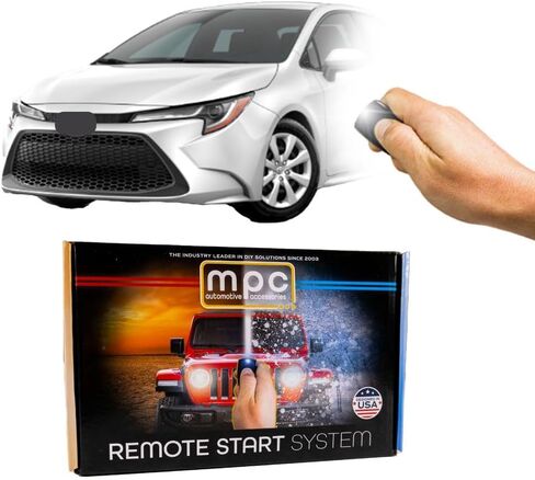 MPC Remote Start Kit Compatible with 2020-2022 Toyota Corolla || Gas || H Key || T-Harness - 3X Lock Fob to Start in Saudi Arabia