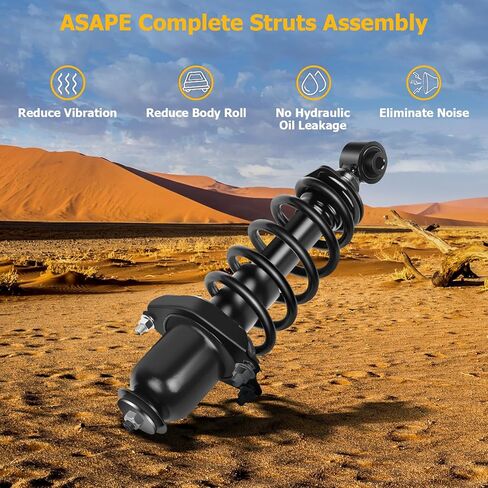 ASAPE Complete Struts Rear A Pair Fit for 2005 2006 2007 2008 2009 2010 for Scion tC 2.4L Quick-Strut Complete Strut Assembly Replace OE 172400L 172400R in Saudi Arabia