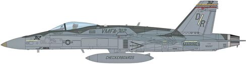 هوبي ماستر 1/72 F/A-18C الدبور مشاة البحرية الأمريكية VMFA-312 قاعدة إيواكوني 2022 المنتج النهائي in Saudi Arabia