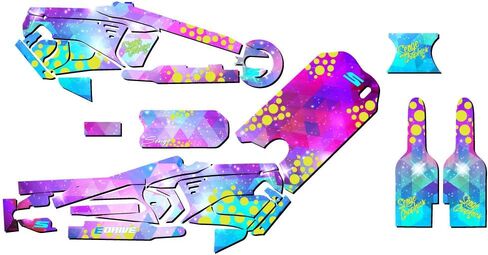 16eDRIVE Space KADET Galaxy Senge Graphics Kit Compatible with Stacyc in Saudi Arabia
