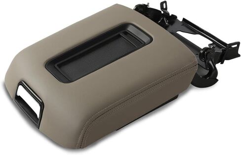G-PLUS Center Console Armrest Lid Compatible with Chevy Tahoe/Suburban 2015-2019,Fit GMC Yukon/Yukon XL Center 2015-2019 Console Armrest Lid 0227083AA L0227083AA Brown in Saudi Arabia