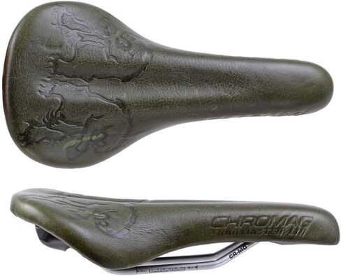 Chromag Trailmaster LTD Saddle: Oiled Leather Cover, Chocolate in Saudi Arabia
