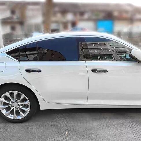 غطاء مقبض الباب متوافق مع ملحقات 2020 2021 2022 2023 2024 2025 كاديلاك CT5 (مع ضوء، أسود لامع) in Saudi Arabia