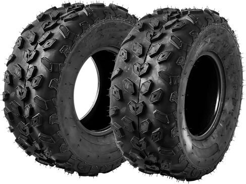 إطارات دراجة صغيرة KAX 19x7-8 بدون أنابيب ATV رباعية 4 عجلات UTV Go Kart 19x7x8 ATV Mud جميع إطارات التضاريس 4 طبقات مجموعة من 2 in Saudi Arabia