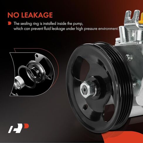 A-Premium Power Steering Pump, with Pulley & Bracket, Compatible with Nissan Maxima 1995-2003 & Infiniti I30 1996-2001, I35 2002-2004 in Saudi Arabia