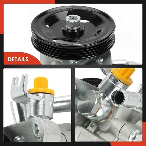 A-Premium Power Steering Pump, with Pulley & Bracket, Compatible with Nissan Maxima 1995-2003 & Infiniti I30 1996-2001, I35 2002-2004 in Saudi Arabia