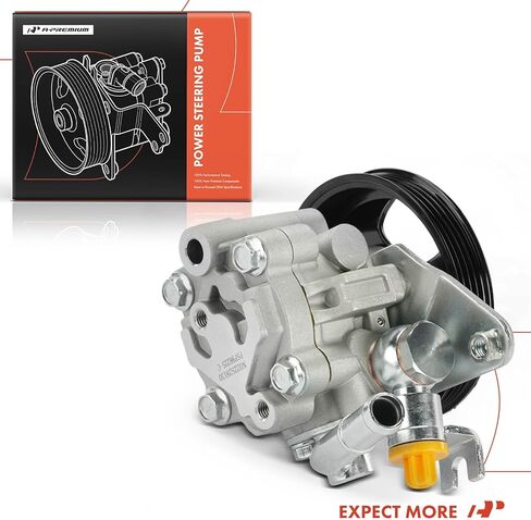 A-Premium Power Steering Pump, with Pulley & Bracket, Compatible with Nissan Maxima 1995-2003 & Infiniti I30 1996-2001, I35 2002-2004 in Saudi Arabia