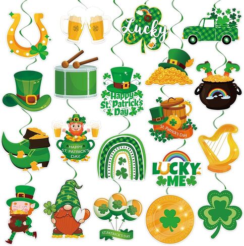 40Pcs Happy New Year Decorations Hanging Swirls, Black and Gold Happy New Year Hanging Swirls Ceiling Decor for New Year's Eve Party Decorations Supplies 2026 in Kuwait