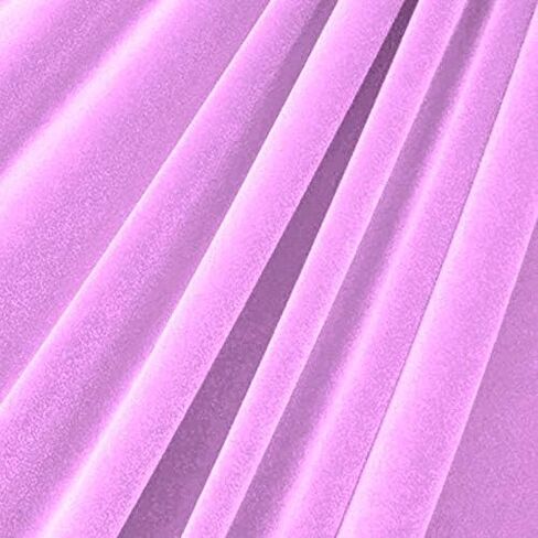 قماش مخملي فاخر قابل للتمدد في 4 اتجاهات من شركة Valentina Textile INC - ناعم وسلس ومتعدد الاستخدامات | عرض 58 بوصة | ألوان متعددة للتنجيد والأزياء والحرف اليدوية (1/2 ياردة، أسود) in Kuwait