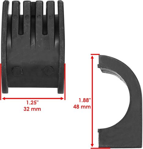 Caltric Steering Post Upper Bushing compatible with Polaris Outlaw 525 S Irs 2007 2008 2009 2010 2011 in Saudi Arabia