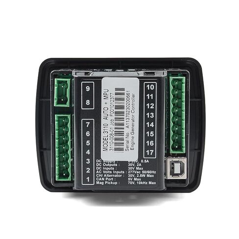 Diesel Generator Set Spare Parts DSE3110 Controller Remote Monitoring Panel Self-Starting Module MPU in Saudi Arabia