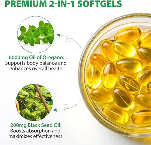Vitamin D3 K2 Supplement Softgels, 10000 IU VIT D3 + 200 MCG K2 (MK-7) | 2-in-1 Replenish Formula with Coconut Oil, Supports in Calcium Absorption, Easy to Swallow 120 Capsules. in Saudi Arabia