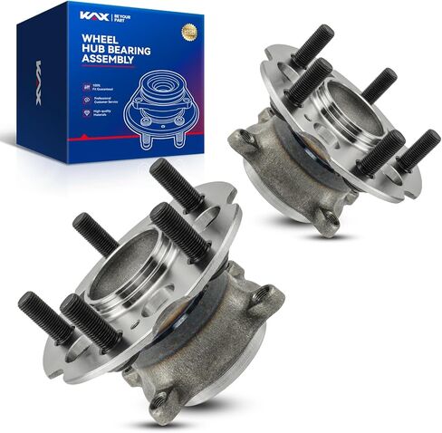 KAX 515113 Pair Front Wheel Bearing and Hub Assembly fit for 2006-2008 Dodge Ram 1500,for 2009 Dodge Ram 1500,5 Lug w/ABS in Kuwait