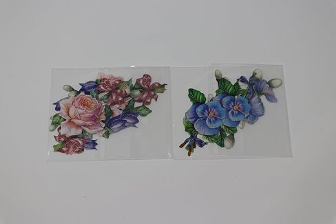 Spring Flowers, Paper, Multicoloured, 17 x 10 x 1 cm in Saudi Arabia