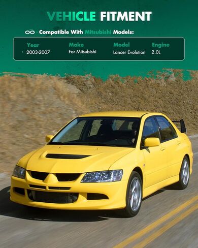 جناح سبويلر خلفي لسيارة ميتسوبيشي لانسر إيفولوشن EVO 7 8 9 2003-2007، جناح سبويلر للشفاه في صندوق السيارة أسود مثبت على التثبيت in Saudi Arabia