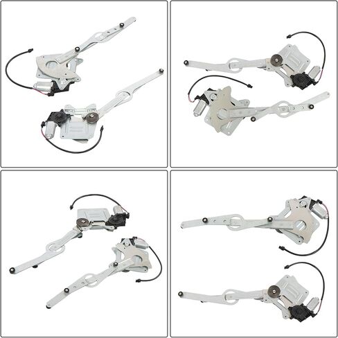 741-844 741-845 Front Left and Right Power Window Regulator with Motor Replacement for GMC Jimmy 1995-2001 Replacement for Chevy Blazer S10 1995-2005 in Saudi Arabia