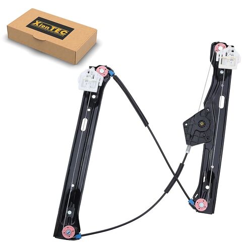 Power Window Regulator without Motor,Front Passenger Side,Compatible with BMW 320i 328i 330i 335i 340i 330e 328d,ActiveHybrid 3/M3,335i/328i/330i/320i/328d/340i xDrive,Replace# 51337281886 in Kuwait