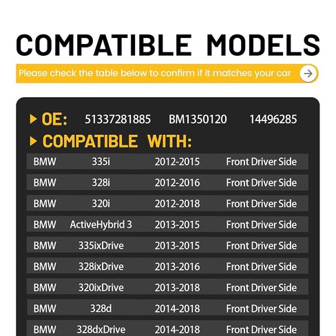 Power Window Regulator without Motor,Front Passenger Side,Compatible with BMW 320i 328i 330i 335i 340i 330e 328d,ActiveHybrid 3/M3,335i/328i/330i/320i/328d/340i xDrive,Replace# 51337281886 in Kuwait
