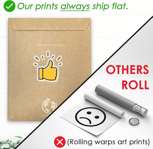 Sea Turtle Wall Art Print - Unframed - 8x10 | Beach Wall Decor | Farmhouse Décor | Office Wall Décor | Bathroom Décor Wall Art in Kuwait