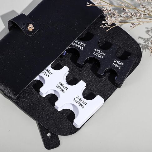4 Pcs Japanese Yen Coin Holder, Japan Coin Organizer Storage Dispenser, Hard Case Organizer and Storage for Coins with 6 Slots, Portable Rectangle Coins Holder for Car in Saudi Arabia