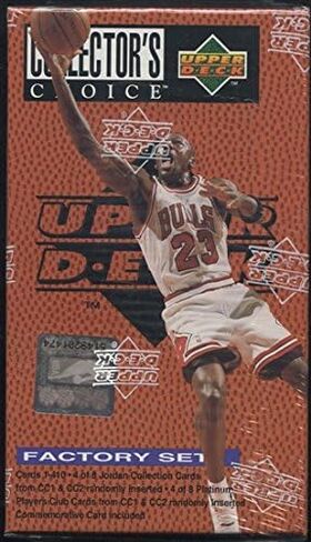 1995-96 Upper Deck Collectors Choice Factory NBA Set in Saudi Arabia