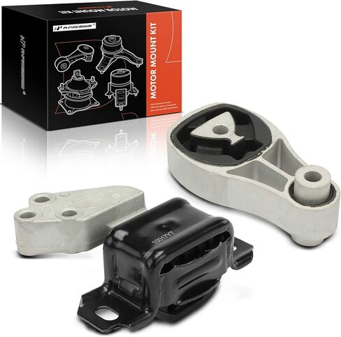 A-Premium 2PCS Engine Motor Mount and Torque Strut Mount Set Compatible with Smart Fortwo 2008-2015 L3 1.0L, Not Fit Turbocharged in Saudi Arabia