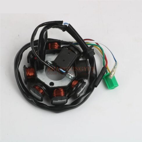 الملحقات المناسبة للملف الثابت LJ125T GY6 125/150 152QMI 157QMJ 4-السكتة الدماغية (6 لفائف) in Saudi Arabia