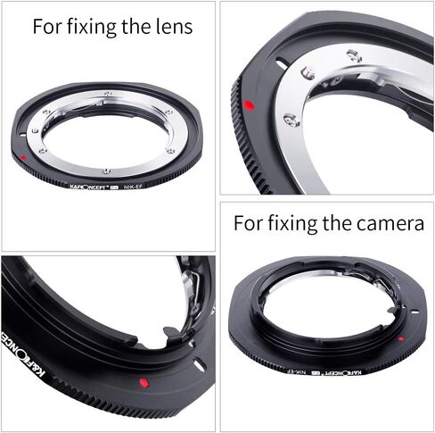 K&F Concept Lens Mount Adapter, Olympus OM Lens to EF Camera for 1D, 1DS, Mark II, III, IV, 5D, Mark II, 7D, 40D, 50D, 60D, 70D, Digital Rebel T2i, T3, T3i, T4i, T5i, SL1 in Saudi Arabia