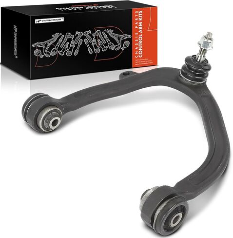 A-Premium Front Right Upper Control Arm, with Ball Joint and Bushing, Compatible with Ford F-150 F150 2010 2011 2012 2013 2014, SVT Raptor Model Only in Saudi Arabia