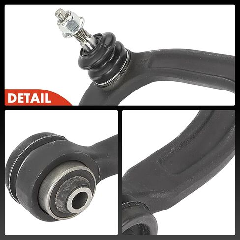 A-Premium Front Right Upper Control Arm, with Ball Joint and Bushing, Compatible with Ford F-150 F150 2010 2011 2012 2013 2014, SVT Raptor Model Only in Saudi Arabia