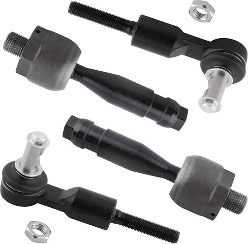 EV440 ES3646 Front Inner & Outer Tie Rod Ends Left & Right for Audi A4 & Quattro 1996-2008 A6 1998-2010 A8 1997-1999 S8 2002-2010 S6 2004-2008 Volkswagon Passat 1998-2005, Pack of 4 in Saudi Arabia