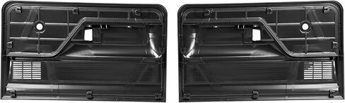 طقم لوحة الباب الداخلي الأمامي متوافق مع 1973-1979 Ford F100 F150 F250 F350 Bronco Door Trim Panel Arm Rest Pads Finger Cups البديلة لـ D3TZ-1023942-KT البلاستيك الصلب in Kuwait