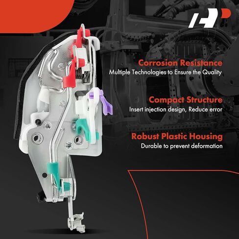 A-Premium Door Lock Latch Actuator Compatible with Jeep Vehicles - TJ Series Wrangler 2001-2002, Front Left and Right Driver and Passenger Side, 2-PC Set in Saudi Arabia