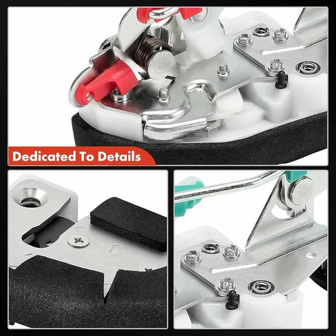 A-Premium Door Lock Latch Actuator Compatible with Jeep Vehicles - TJ Series Wrangler 2001-2002, Front Left and Right Driver and Passenger Side, 2-PC Set in Saudi Arabia