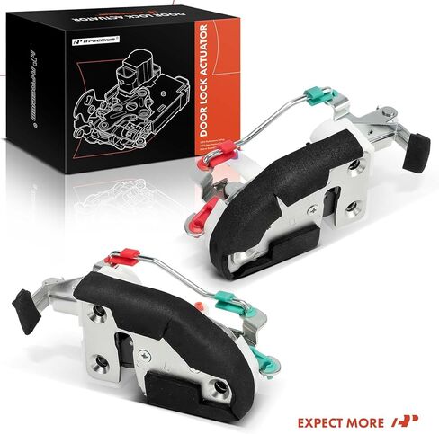 A-Premium Door Lock Latch Actuator Compatible with Jeep Vehicles - TJ Series Wrangler 2001-2002, Front Left and Right Driver and Passenger Side, 2-PC Set in Saudi Arabia