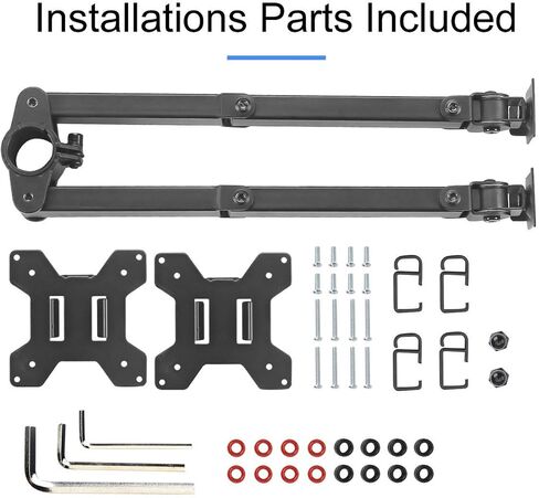 Suptek Single Fully Adjustable Arm and Plate for Suptek Monitor Mount (MD6DB) in Kuwait