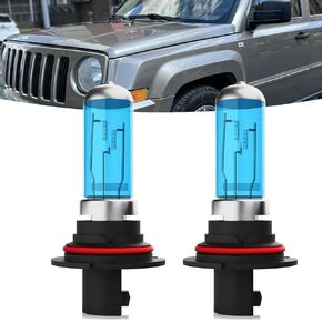 Halogen Headlights Fit for Jeep Liberty 2008-2012 Headlight Bulbs,9008/H13 High/Low Beams+ 9145/9140 Fog Lights Bright Front Lights,Plug And Play,Pack of 4 in Saudi Arabia