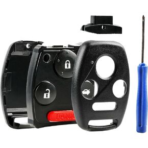 2X Remote Key Fob Shell and Gut Case Repair Replacement Set 4-Button for 2003-2015 Honda Accord Civic Pilot CR-V (OUCG8D-380H-A, KR55WK49308, MLBHLIK-1T, N5F-S0084A) in Saudi Arabia