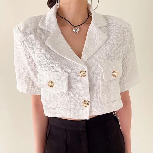 Lilaly 100 Pcs Assorted Pearl Buttons for Clothes, Button Covers for Women Blouses(Style 1) in Saudi Arabia