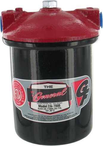 2A-700B Galvanized Steel Fuel Oil Filter, 3/8" in Saudi Arabia