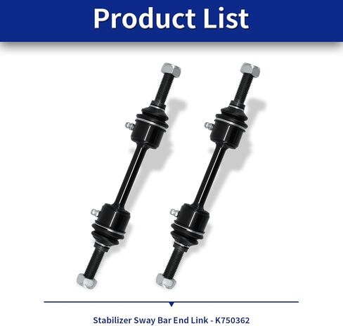 Sway Bar Links, Replacement For Front Stabilizer Sway Bar End Link Kits K750362 Compatible With 2009-2020 Ford F-150, 2011-2022 Ford F-250 F-350, 2009-2022 Ford F-450 F-550-2PCS in Saudi Arabia