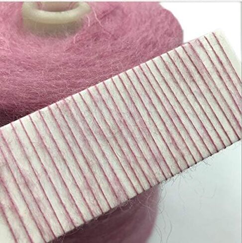 6 كرات أنجورا موهير صوف صوف ناعم بالإصبع بيبي موهير كشمير خيوط كروشيه يدوية للحياكة DIY وشاح سترة خيط 300 جم (أسود) in Kuwait