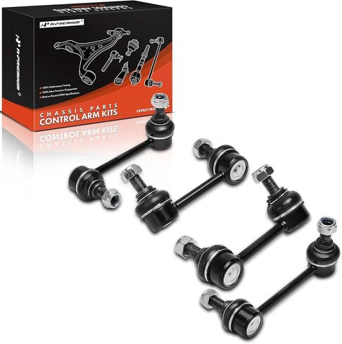 A-Premium Set of 4, Front & Rear Sway Bar Link Stabilizer Link Kit, Compatible with Kia Sorento 2007 2008 2009 in Saudi Arabia