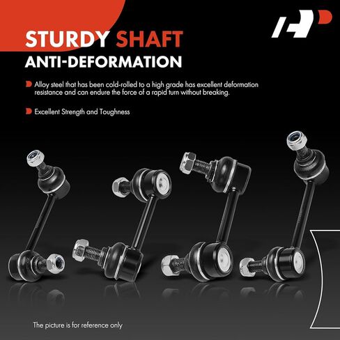 A-Premium Set of 4, Front & Rear Sway Bar Link Stabilizer Link Kit, Compatible with Kia Sorento 2007 2008 2009 in Saudi Arabia