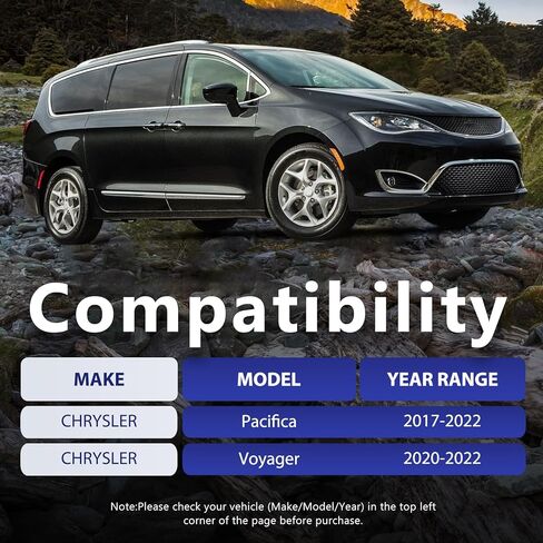 وصلات شريط Sway، K750899 رابط نهاية شريط Sway المثبت الأمامي متوافق مع 2017-2022 Chrysler Pacifica 2020-2022 Chrysler Voyager - قطعتان in Saudi Arabia