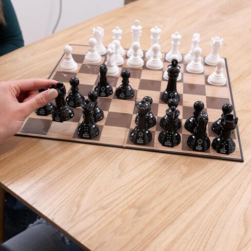 Elbow Room Games Chess Teacher Set - Educational Chess Board with Movement Indicators, Perfect for Beginners and All Skill Levels, Ideal for Family Game Nights and Learning Strategy in Saudi Arabia