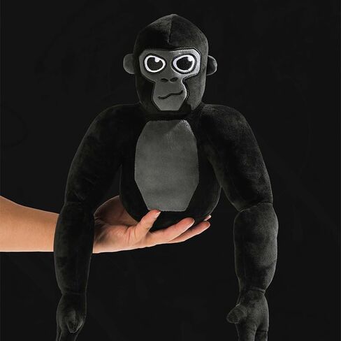 Official Monke Plush, Poseable Arms with Accessories: Backpack, Beanie & Milk Carton (18 Inch) in Saudi Arabia