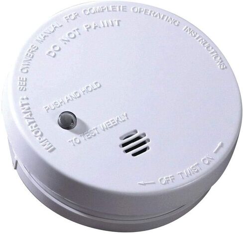 Kidde Smoke Detector, 4-Inch Compact, AA Battery Powered in Saudi Arabia