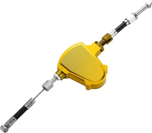 Universal CNC Aluminum Alloy Motorcycles Easy Stunt Pull Clutch Cable Lever Replacement for Economizer System Gold Tone Auto Replacement Parts in Saudi Arabia