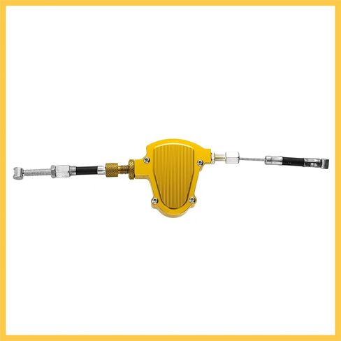 Universal CNC Aluminum Alloy Motorcycles Easy Stunt Pull Clutch Cable Lever Replacement for Economizer System Gold Tone Auto Replacement Parts in Saudi Arabia